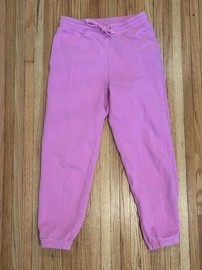 J. Crew Cotton Pink Jogger Sweatpants